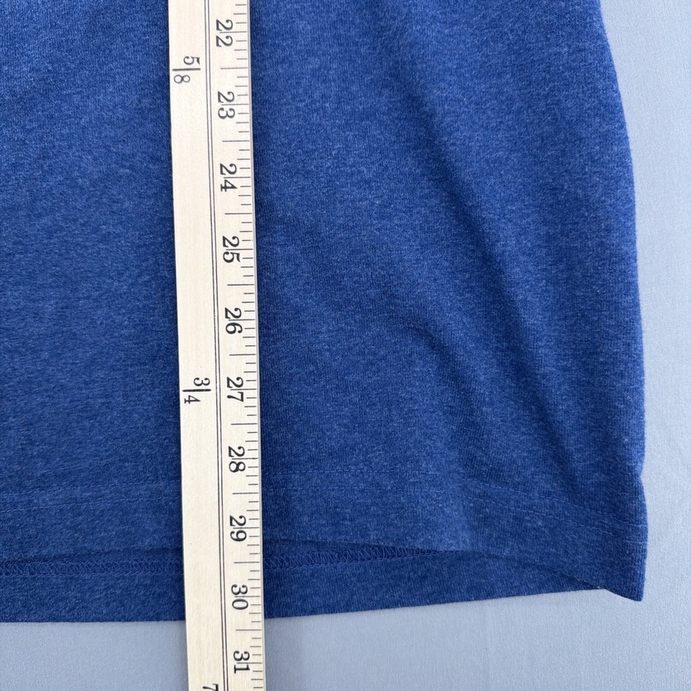 Carhartt Pocket T Shirt Mens Medium Blue Loose Fit Workwear Heavyweight - Picture 6 of 9